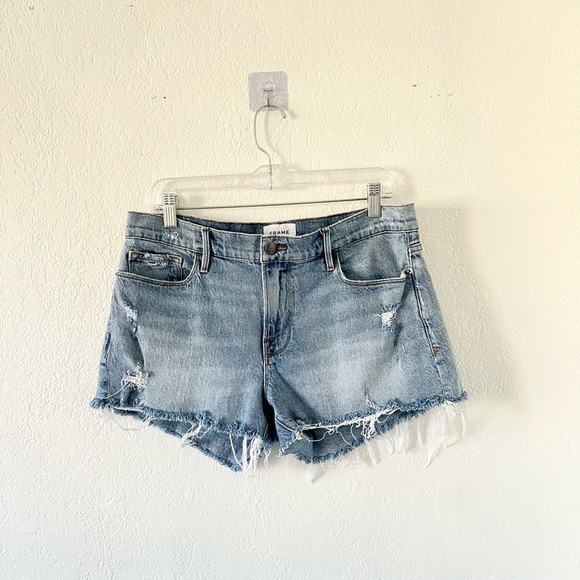 FRAME Distressed Women's Shorts - Picture 1 of 3